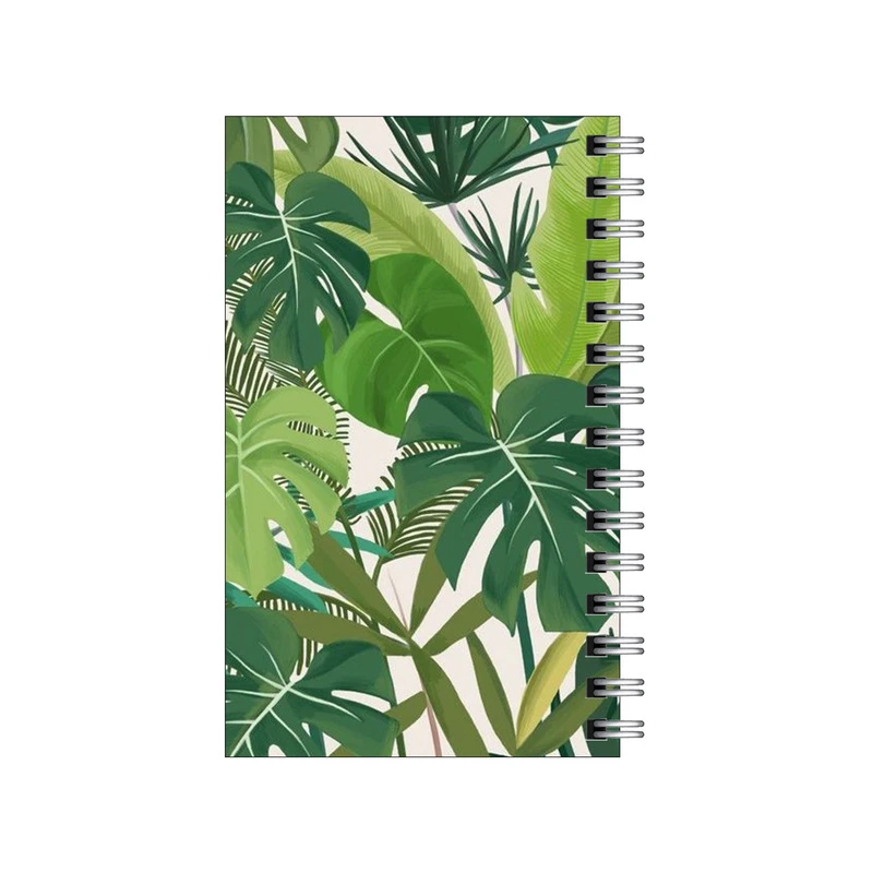 دفترچه یادداشت مدل to do list طرح پترن برگ انجیری کد 3078743
