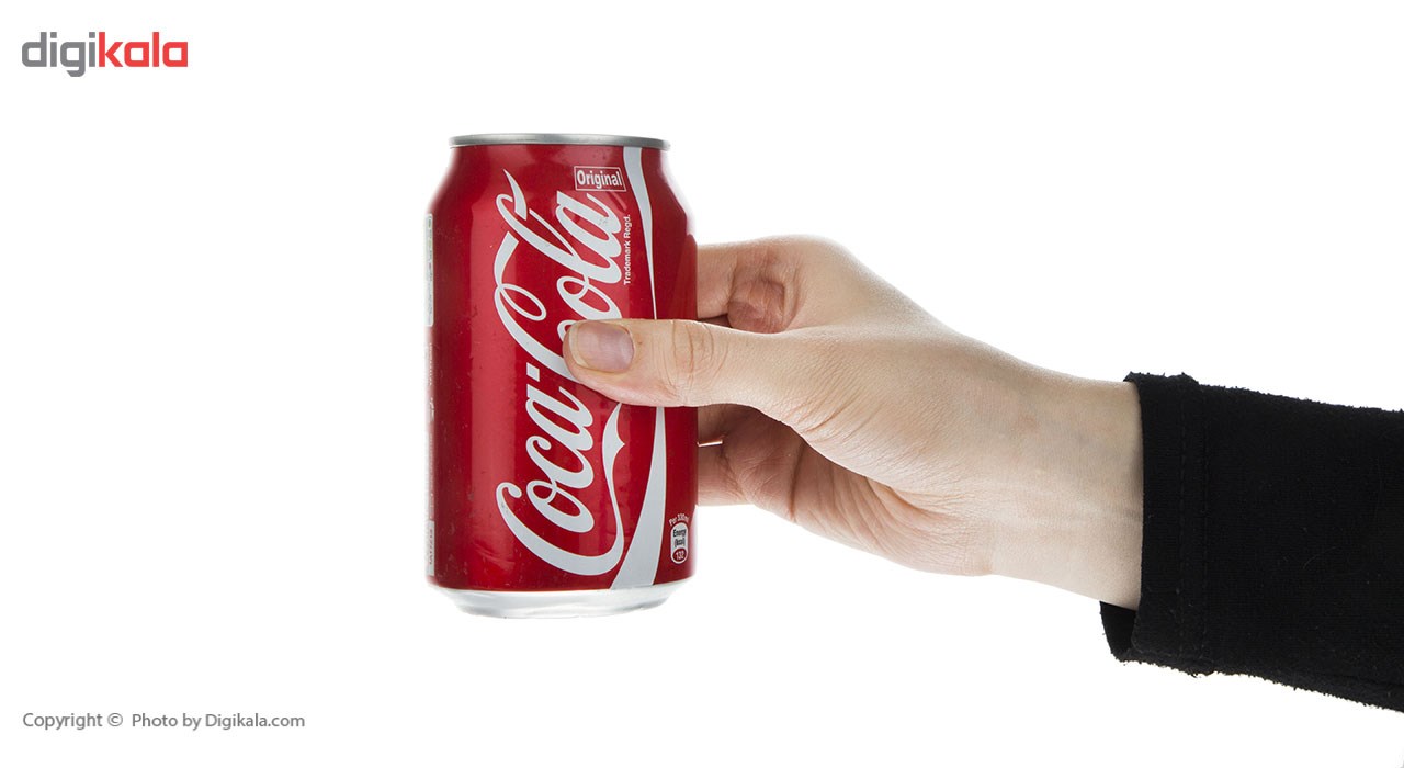 نوشابه کولا کوکاکولا مقدار 0.33 لیتر