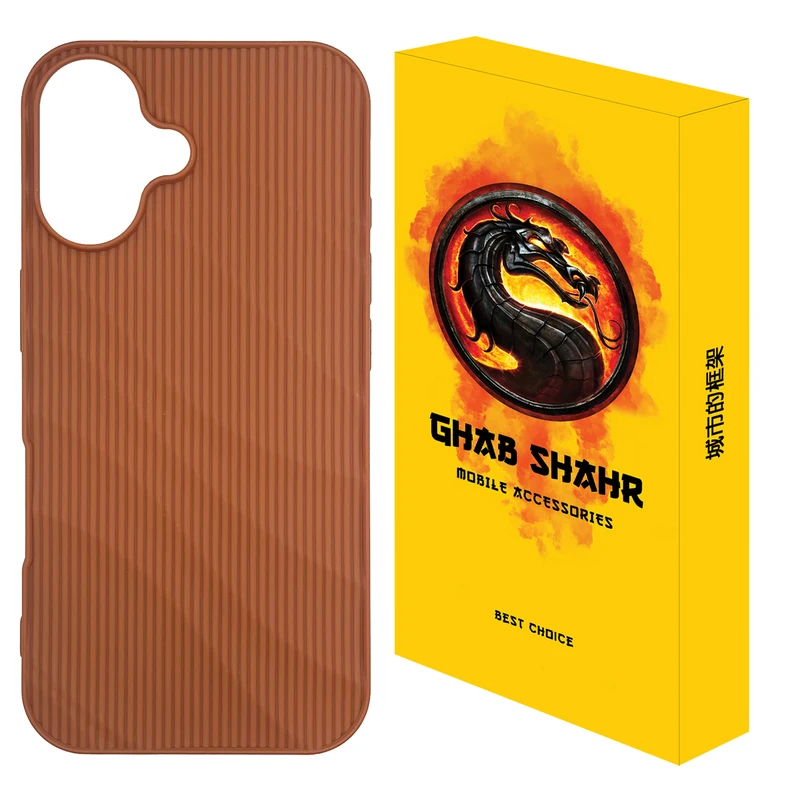 کاور قاب شهر مدل کبریتی مناسب برای گوشی موبایل اپل iPhone 16