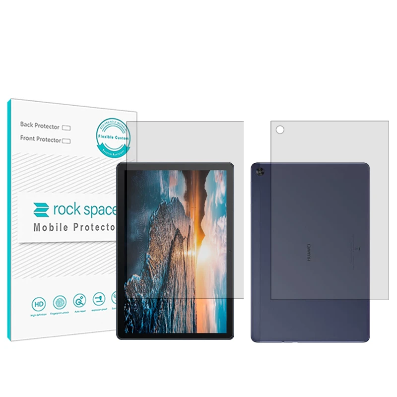 محافظ صفحه نمایش شفاف راک اسپیس مدل HyGEL مناسب برای تبلت هوآوی Matepad C5e   به همراه محافظ پشت گوشی