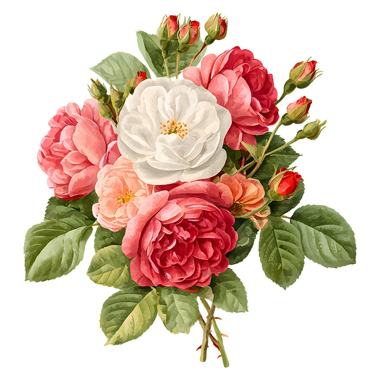 استیکر پارچه و لباس پاد آفرین مدل کارتونی طرح گل کد S6037