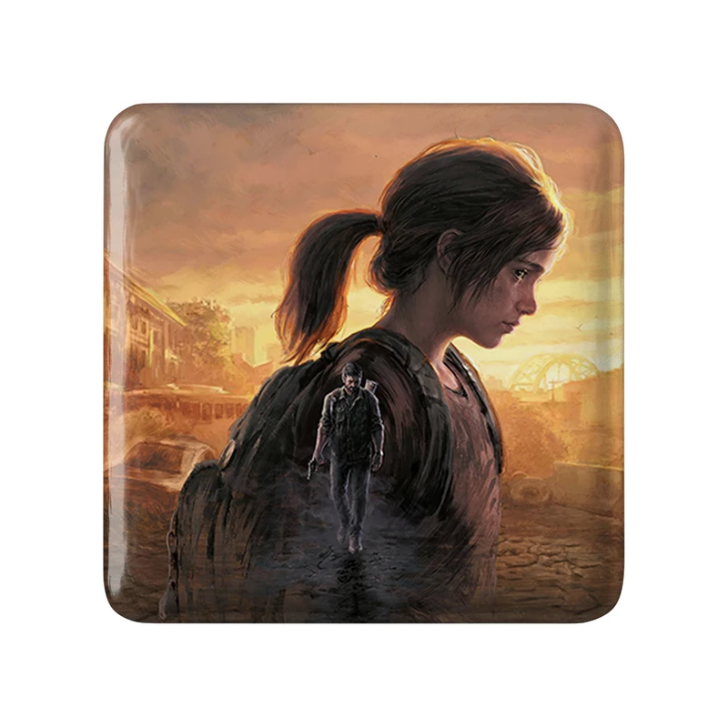 مگنت خندالو طرح بازی د لست آف آس The Last Of Us مدل مربعی کد 30088
