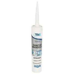 چسب درزگیر سیلیکونی شفاف تی کی کی مدل Tekasil Sanitar Universal حجم 280 میلی لیتر