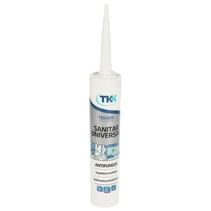 چسب درزگیر سیلیکونی شفاف تی کی کی مدل Tekasil Sanitar Universal حجم 280 میلی لیتر