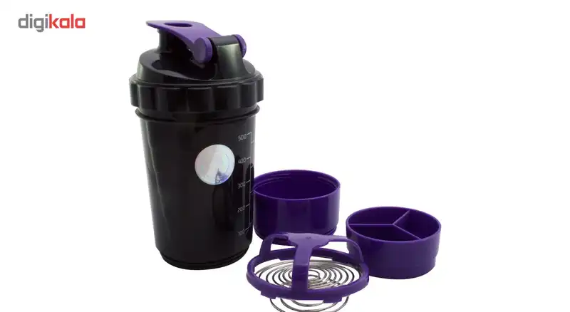 شیکر اسپایدر سه تکه ظرفیت 0.5 لیتر