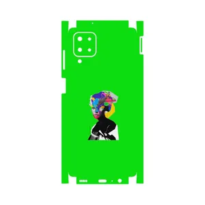 MAHOOT Collage of Women Portrait 3-FullSkin Cover Sticker for Samsung Galaxy F12