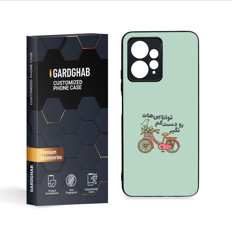 کاور گارد قاب مدل تکست مناسب برای گوشی موبایل شیائومی Redmi Note 12 4G