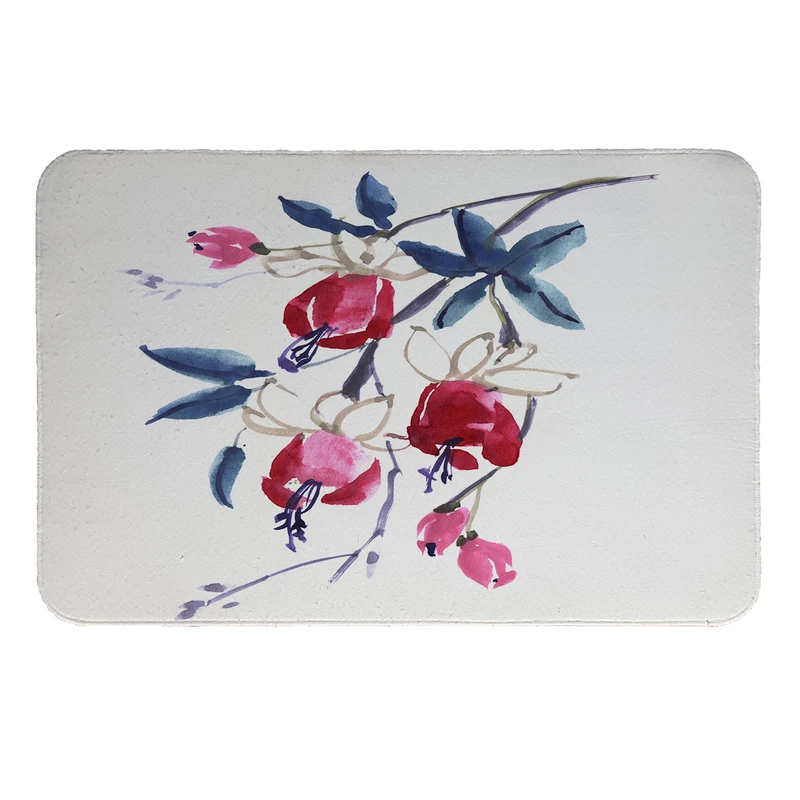 پادری طرح گل کد 9089 سایز 50x80 سانتی متر