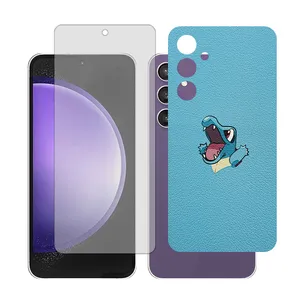 Glass Together model transparent Screen Protector Suitable for Samsung Galaxy S23 FE Mobile Phone with Back cover sticker