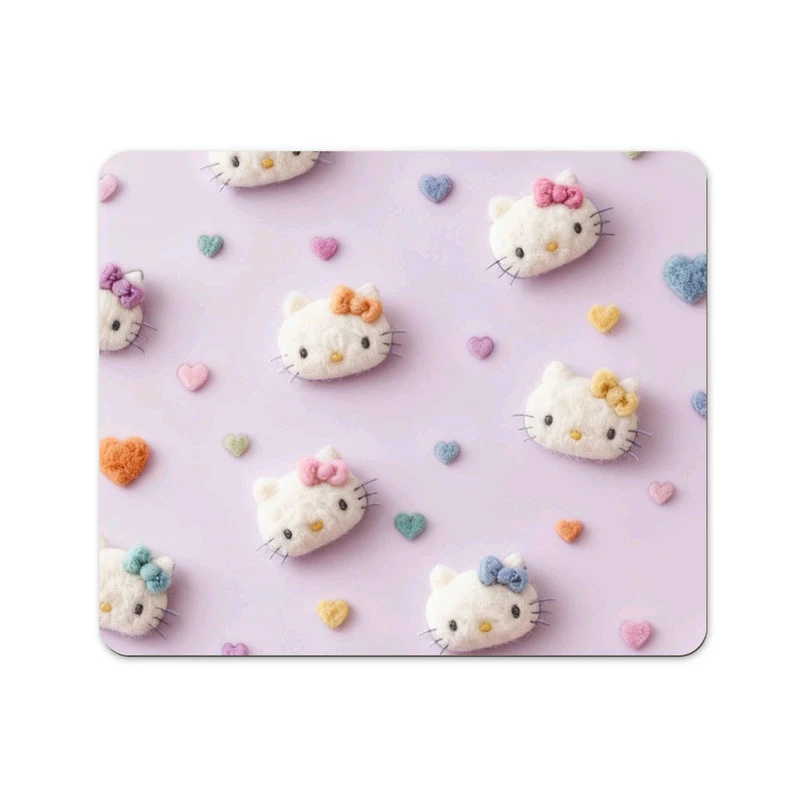 ماوس پد پاد آفرین طرح دخترانه کیتی کد 155 سایز 19*24 سانتی متر