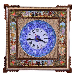  ساعت خاتم کاری طرح شکار و چوگان کد 4444