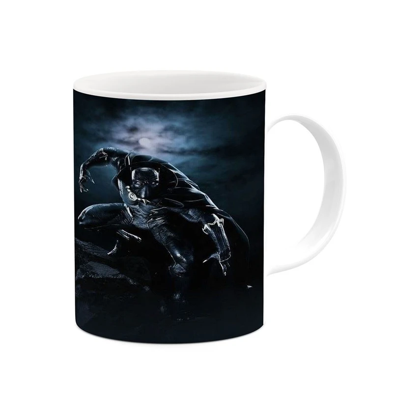 ماگ کاکتی مدل بلک پنتر Black Panther Marvel کد mgh38054