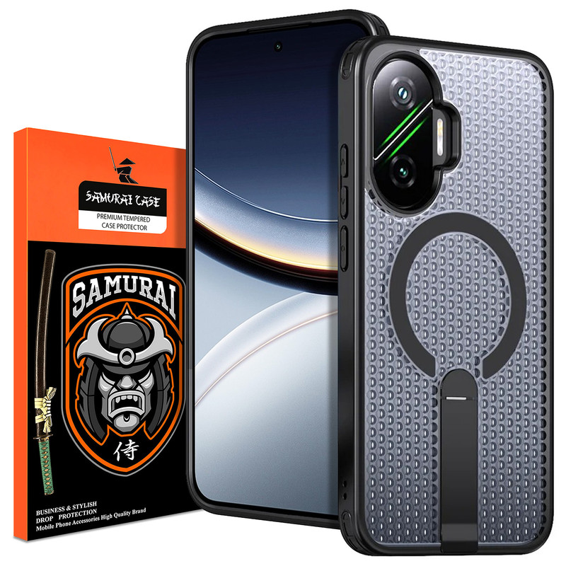 کاور سامورایی مدل Cool Stand مناسب برای گوشی موبایل شیائومی Poco F7 / شیائومی Redmi Turbo 4 Pro 