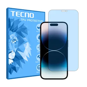 Tecno HyBLU model anti-blue ray screen protector suitable for Apple iPhone 14 Pro Max mobile phone