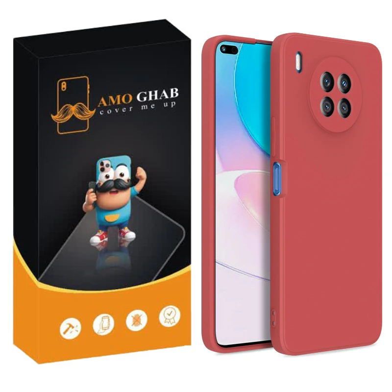 کاور عمو قاب مدل سیلیکونی مناسب برای گوشی موبایل آنر 50 Lite