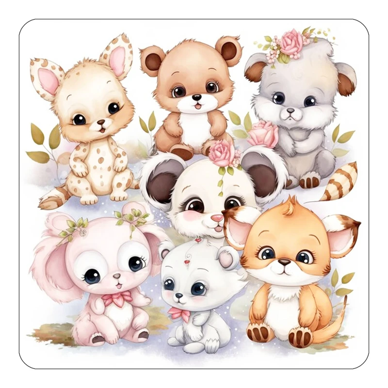 مگنت کاکتی طرح حیوانات کارتونی مدل mp28583