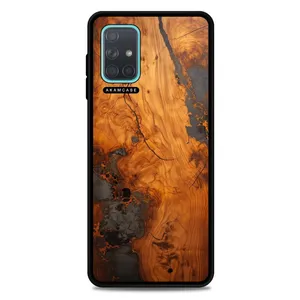 AKAM AMC-WSGA71-WOOD-15 Cover For Samsung Galaxy A71