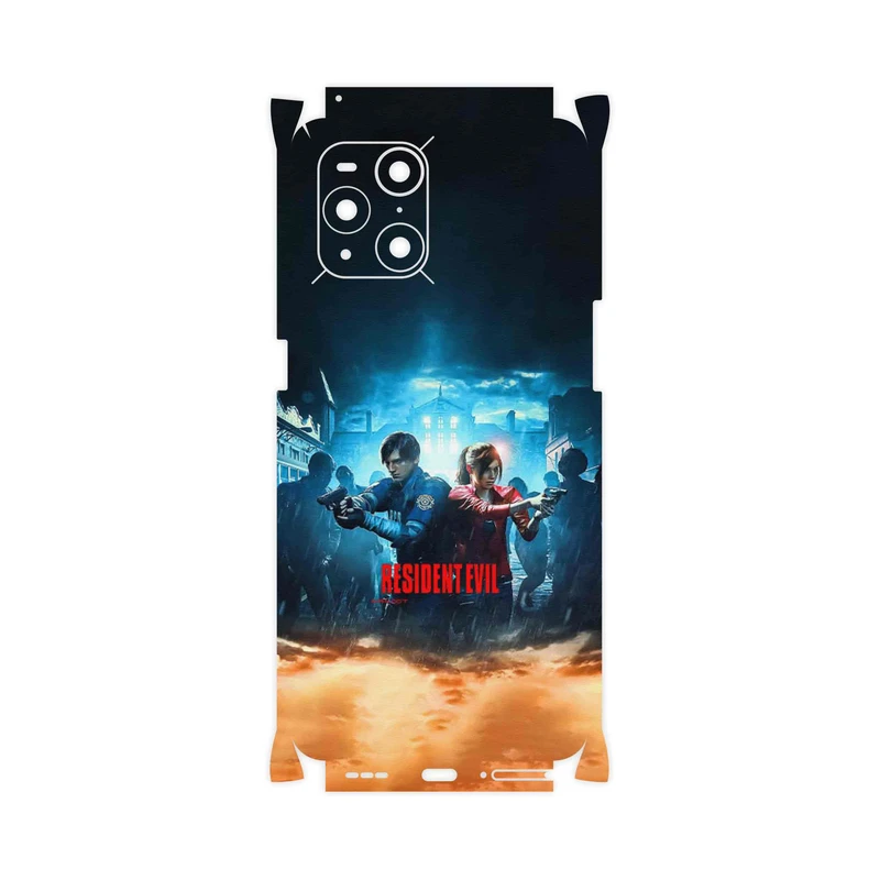 برچسب پوششی ماهوت مدل Residentevil Game Series-FullSkin مناسب برای گوشی موبایل اپو Find X3 Pro