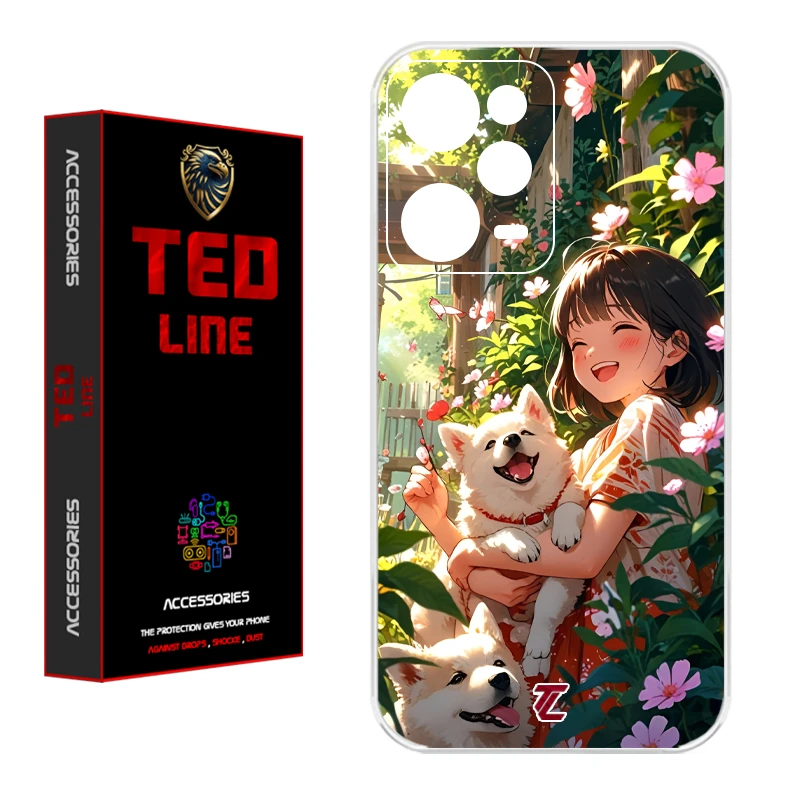 کاور تدلاین طرح سگ کد 1177 مناسب برای گوشی موبایل شیائومی Redmi Note 12 Pro 5G / Poco X5 Pro