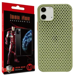 Iron Man Soft Mesh Cover For iPhone 12
