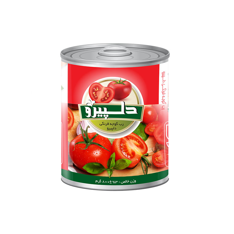 کنسرو رب گوجه فرنگی دلپیرو -800 گرم