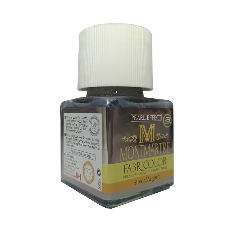 رنگ پارچه مونمارت کد 77 حجم 55 میلی لیتر