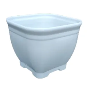 گلدان مدل مربع پلاستیکی کد 30