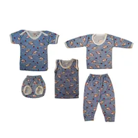 ست 5 تکه لباس نوزادی مدل فیل بادکنکی کد 2