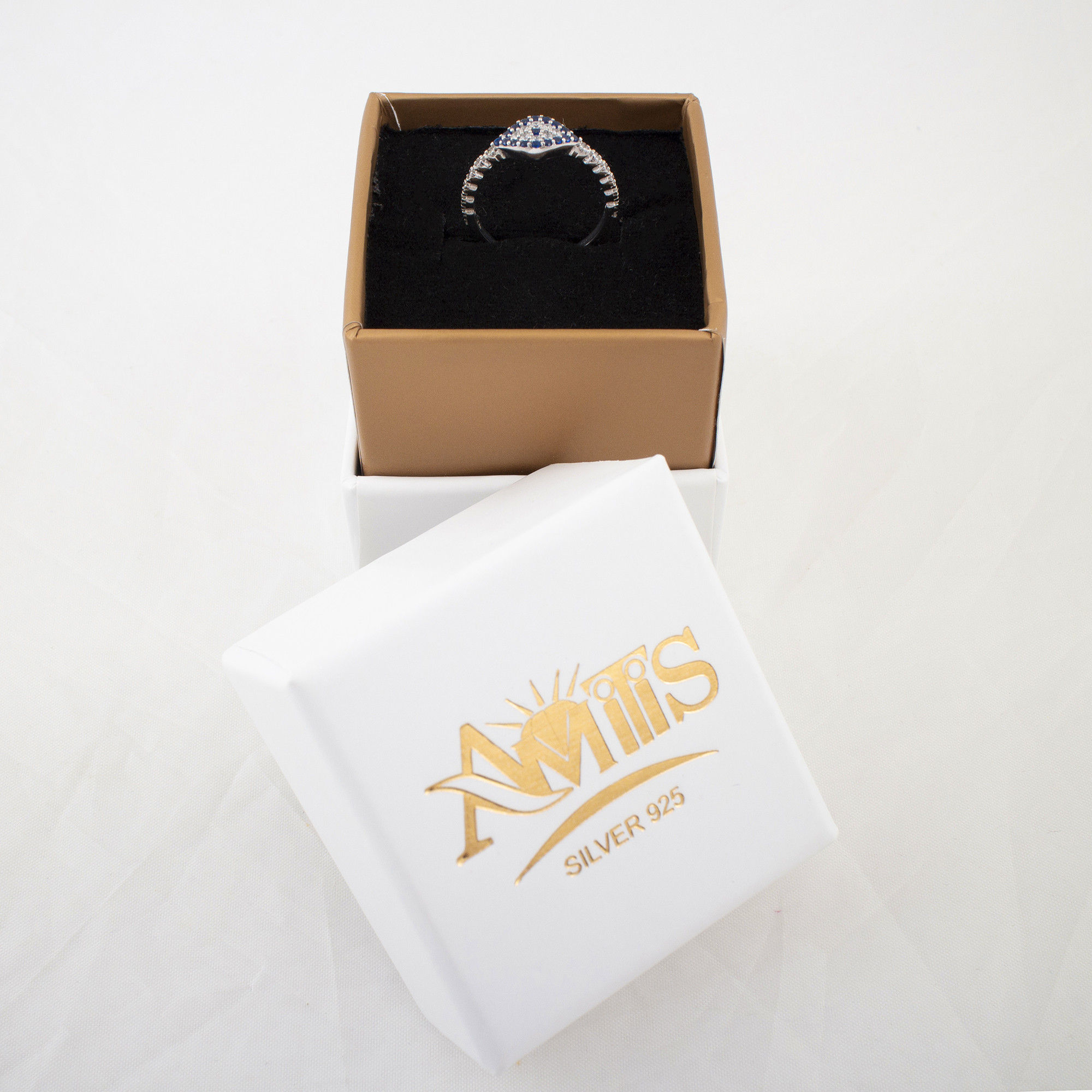 انگشتر نقره زنانه مدل AVN-32 انگشتر نقره زنانه مدل AVN-32