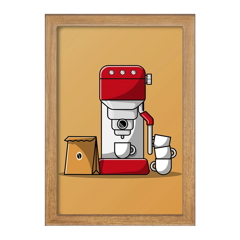 تابلو خندالو مدل دستگاه قهوه ساز کد 27623