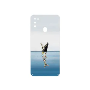 MAHOOT Collage of Sea Trash Cover Sticker for Samsung Galaxy M21