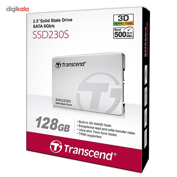 حافظه SSD ترنسند مدل SSD230S ظرفیت 128 گیگابایت