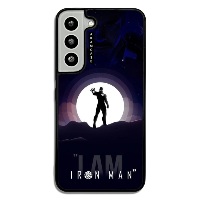 کاور آکام مدل AMC-WSGS22-IRON MAN9 مناسب برای گوشی موبایل سامسونگ Galaxy S22
