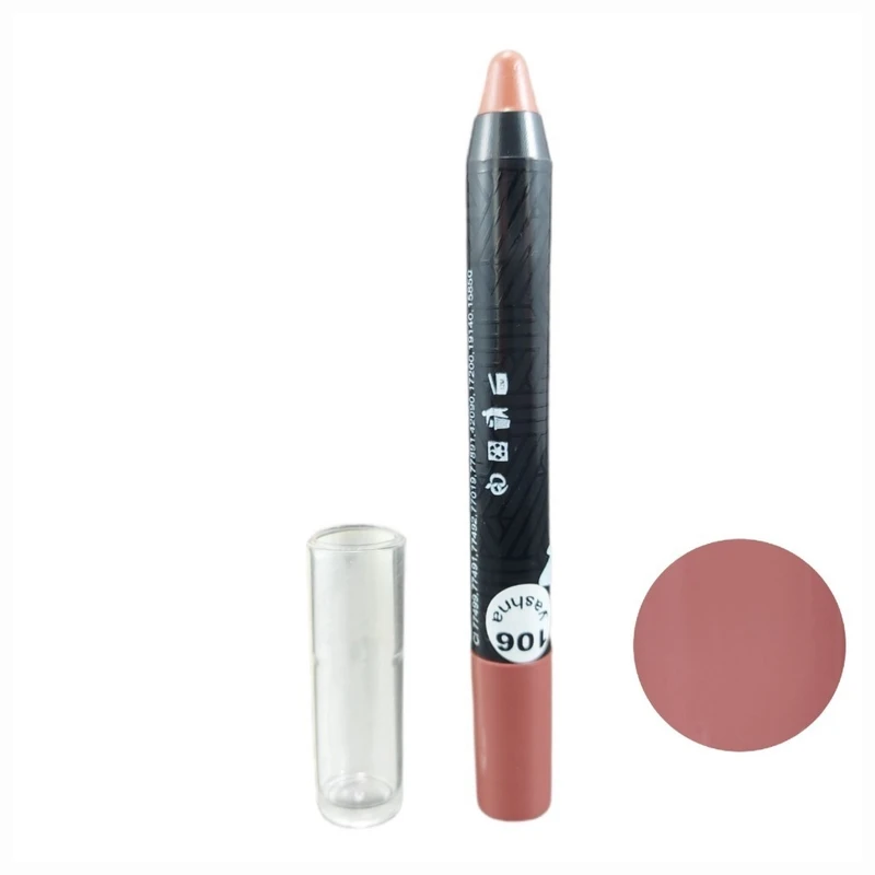 رژ لب مدادی مات یاشنا مدل مخملی شماره 106