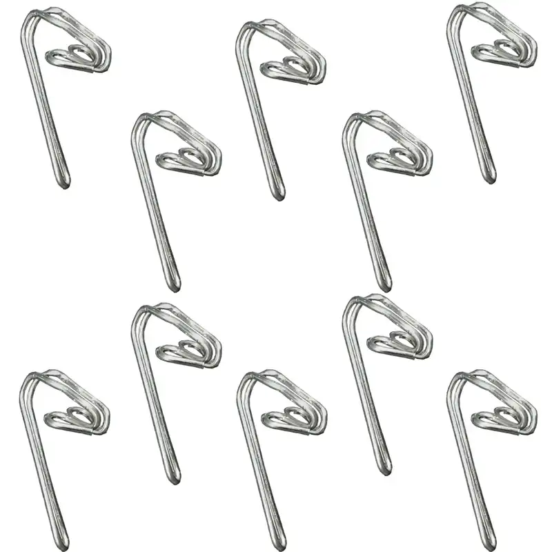 گیره پرده باربد مدل هوکس فلزی بسته 40 عددی