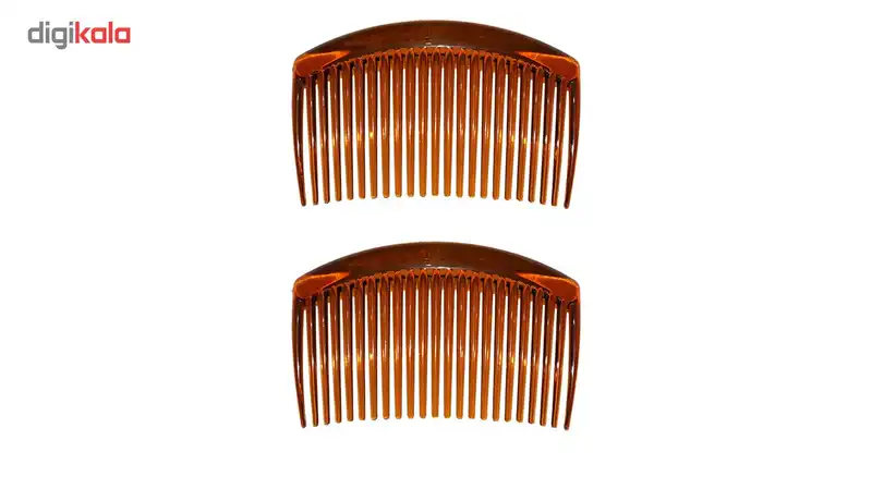 شانه مو ساده بسته دو عددی