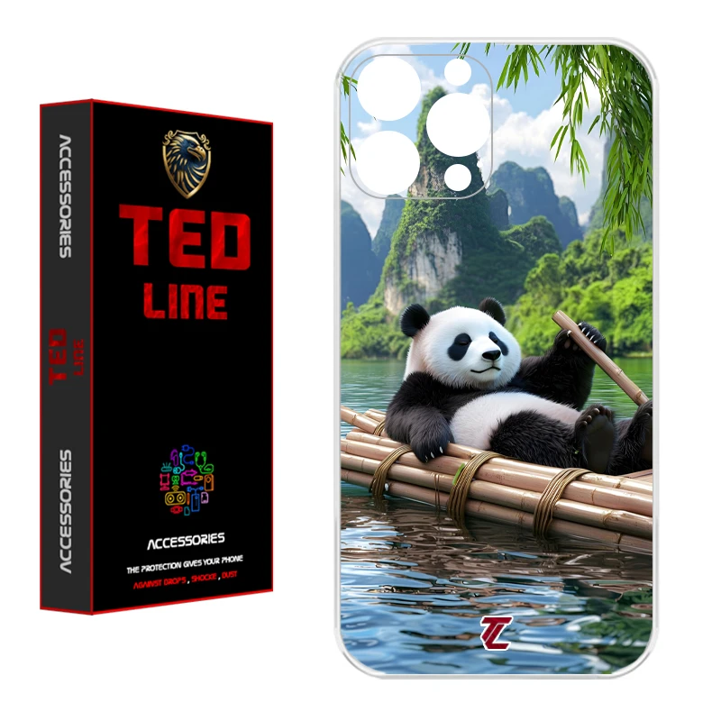 کاور تدلاین طرح پاندا کد 1162 مناسب برای گوشی موبایل اپل Iphone 12 Pro