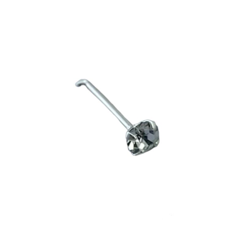 پیرسینگ بینی زنانه ژوپینگ مدل تک نگین کد P4012 -  - 1