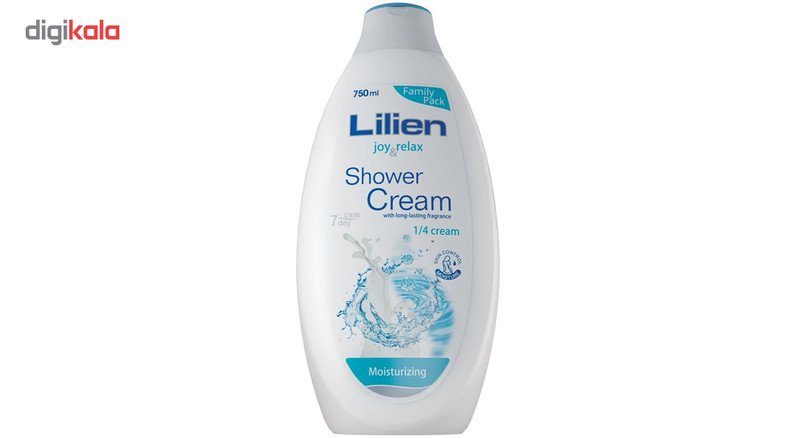 شامپو بدن کرمی لیلین مدل Moisturizing حجم 750 میلی لیتر