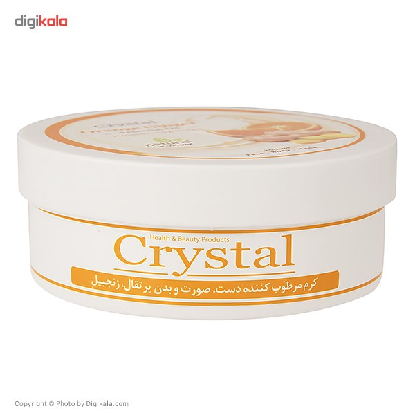 کرم مرطوب کننده کریستال مدل Orange Ginger حجم 200 میلی لیتر