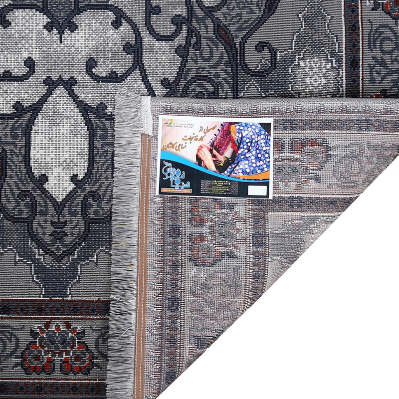 گلیم ماشینی دنیای فرش طرح سیمرغ کد81 گلیم ماشینی دنیای فرش طرح سیمرغ کد81