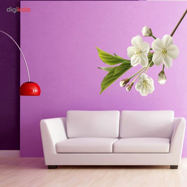 استیکر سه بعدی ژیوار طرح شکوفه بهاری
