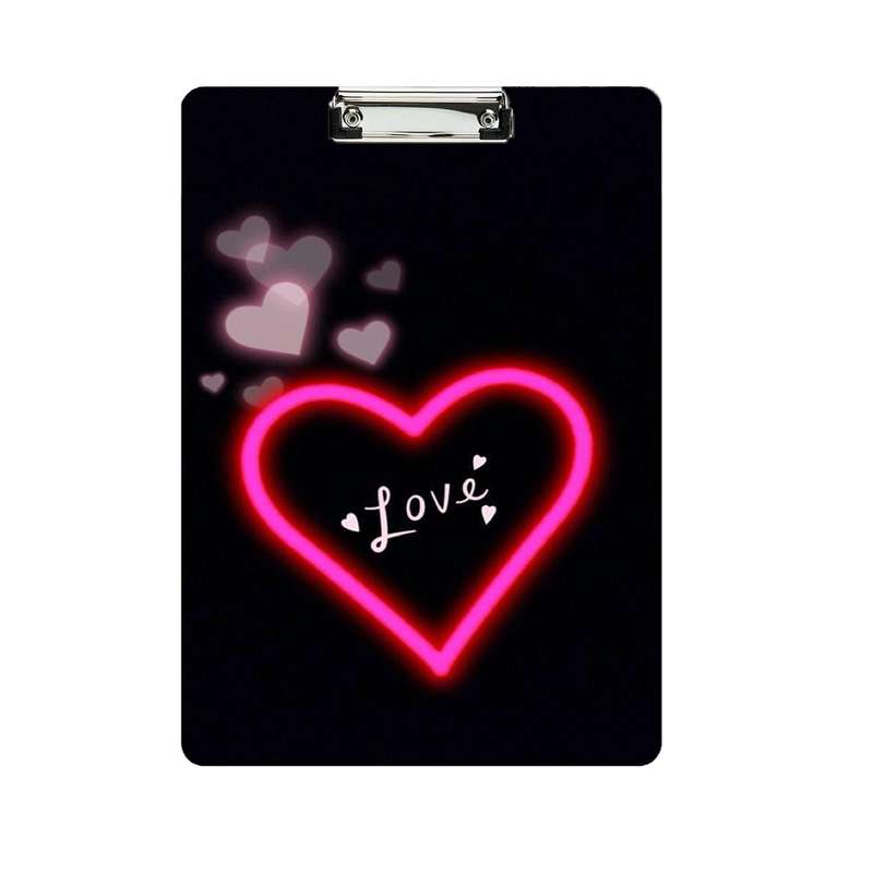 تخته شاسی طرح love کد 1443سایز A4
