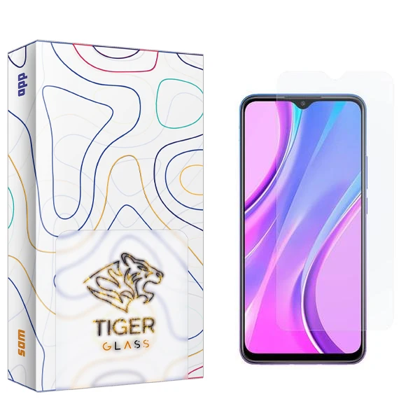 محافظ صفحه نمایش تایگر گلس مدل SAM2 مناسب برای گوشی موبایل شیائومی Redmi 9