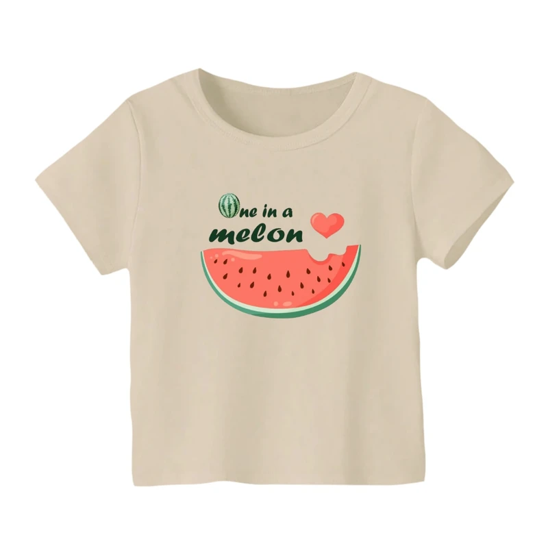 تی شرت آستین کوتاه بچگانه مدل هندوانه یلدایی کد 26