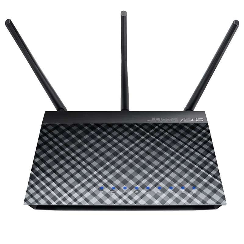 مودم روتر بیسیم N600 ایسوس مدل DSL-N55U_D1 مودم روتر بیسیم N600 ایسوس مدل DSL-N55U_D1