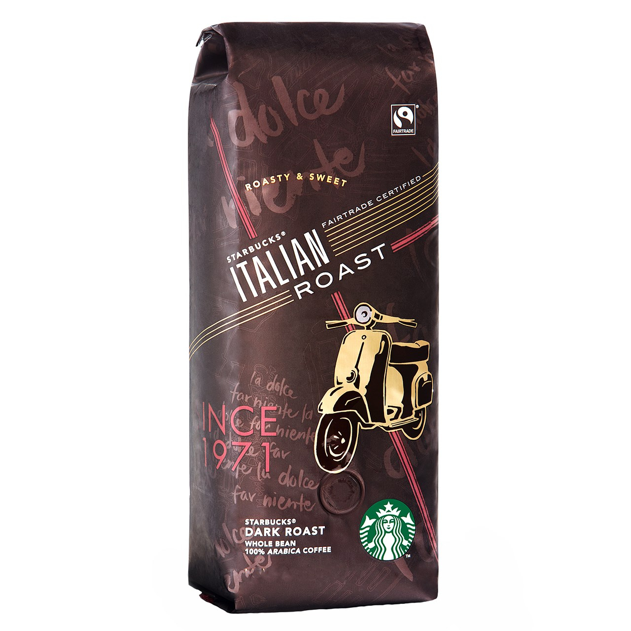 بسته قهوه استارباکس مدل Italian Roast  250