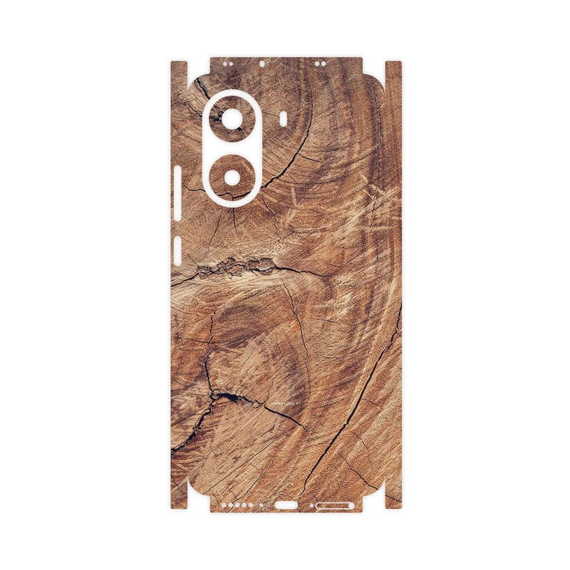 برچسب پوششی ماهوت مدل Wood Texture 5-FullSkin مناسب برای گوشی موبایل شیائومی Poco X7 Pro