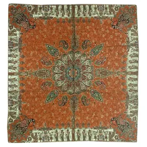 رومیزی ترمه مدل TT4 سایز 100X100 سانتی متر