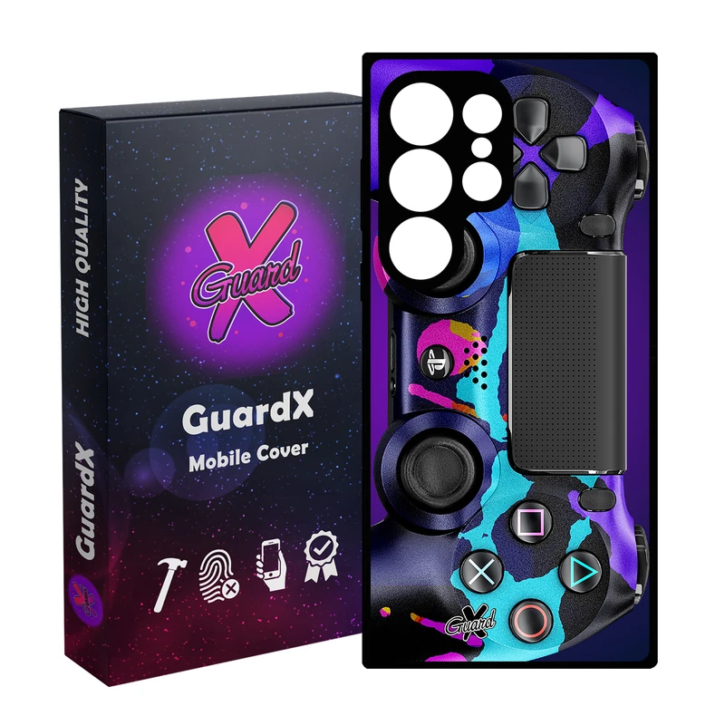 کاور گارد ایکس طرح PS4 Controller مدل 10089 مناسب برای گوشی موبایل سامسونگ Galaxy S25 Ultra